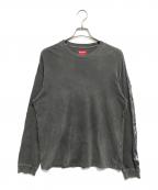 SUPREMEシュプリーム）の古着「AOI Icons L/S Top」｜ブラック