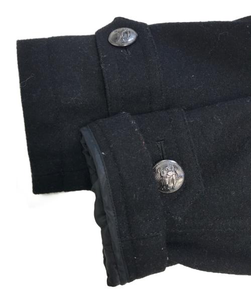 BURBERRY BLACK LABEL（バーバリーブラックレーベル）BURBERRY BLACK LABEL (バーバリーブラックレーベル) ナポレオンコート ブラック サイズ:Lの古着・服飾アイテム