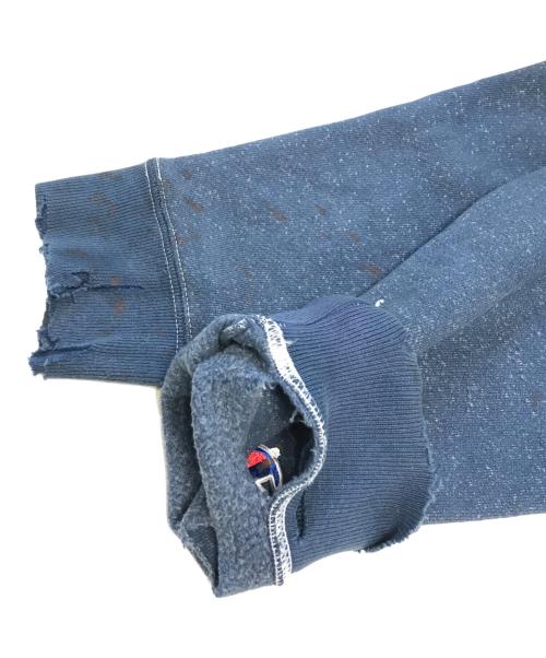 Champion（チャンピオン）Champion (チャンピオン) ボーンプリント リバースウィーブスウェット ブルー サイズ:2X‐LARGEの古着・服飾アイテム
