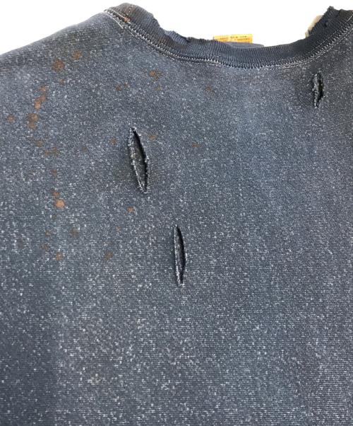 Champion（チャンピオン）Champion (チャンピオン) ボーンプリント リバースウィーブスウェット ブルー サイズ:2X‐LARGEの古着・服飾アイテム