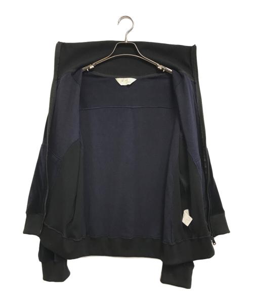ANCELLM（アンセルム）ANCELLM (アンセルム) VELOUR SWITCHING JACKET ネイビー サイズ:2の古着・服飾アイテム