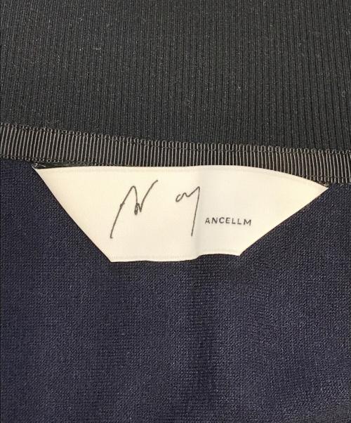 ANCELLM（アンセルム）ANCELLM (アンセルム) VELOUR SWITCHING JACKET ネイビー サイズ:2の古着・服飾アイテム