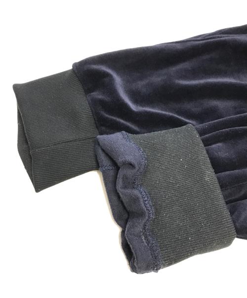 ANCELLM（アンセルム）ANCELLM (アンセルム) VELOUR SWITCHING JACKET ネイビー サイズ:2の古着・服飾アイテム