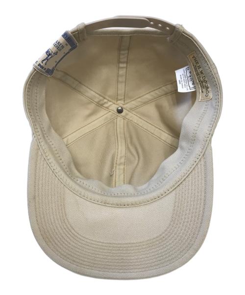 THE H.W.DOG&CO.（エイチダブリュードッグアンドコー）THE H.W.DOG&CO. (エイチダブリュードッグアンドコー) トラッカー キャップ ベージュ サイズ:表記なしの古着・服飾アイテム