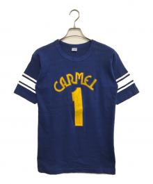 Champion（チャンピオン）の古着「フットボールTシャツ」｜ブルー