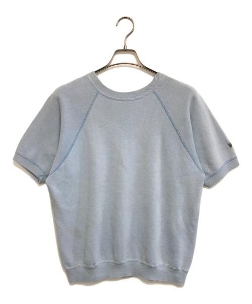 VINTAGE（ヴィンテージ）VINTAGE (ヴィンテージ) 半袖スウェット スカイブルー サイズ:表記なしの古着・服飾アイテム