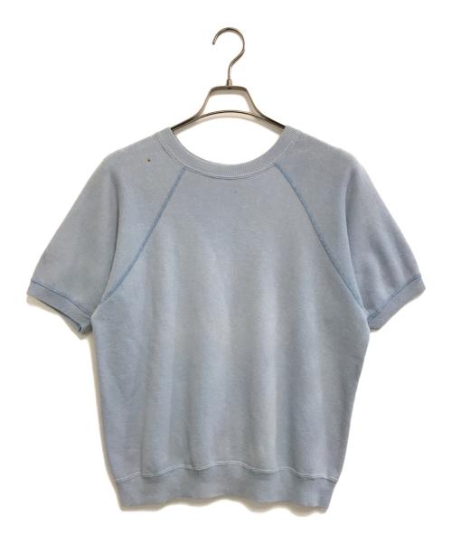 VINTAGE（ヴィンテージ）VINTAGE (ヴィンテージ) 半袖スウェット スカイブルー サイズ:表記なしの古着・服飾アイテム
