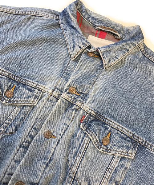 LEVI'S（リーバイス）LEVI'S (リーバイス) 裏ネル デニムジャケット インディゴ サイズ:表記なしの古着・服飾アイテム
