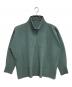 HOMME PLISSE ISSEY MIYAKE（オム プリッセ イッセイ ミヤケ）の古着「ハーフジップカットソー」｜グリーン