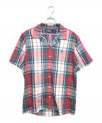 POLO RALPH LAURENポロ・ラルフローレン）の古着「マドラスチェック オープンカラーシャツ」｜マルチカラー