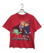 アニメーションTシャツアニメーションTシャツ）の古着「90s 遊戯王(ユウギオウ) アニメーションTシャツ」｜レッド