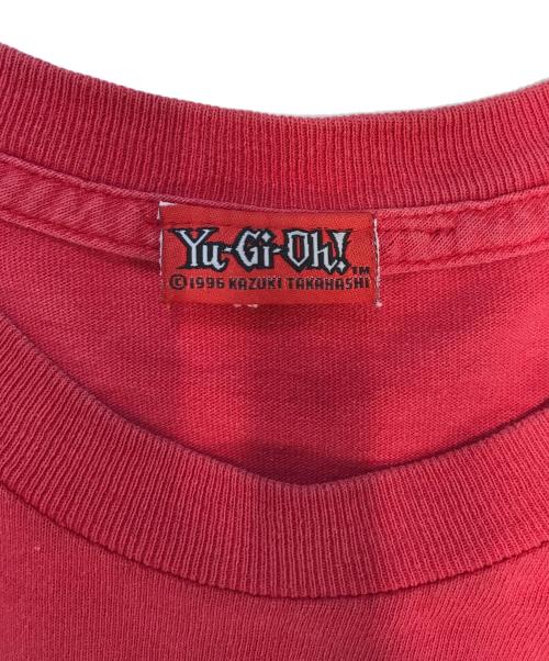 アニメーションTシャツ（アニメーションTシャツ）アニメーションTシャツ (アニメーションTシャツ) 90s 遊戯王(ユウギオウ) アニメーションTシャツ レッド サイズ:表記なしの古着・服飾アイテム