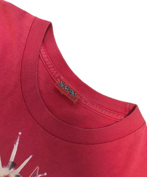 アニメーションTシャツ（アニメーションTシャツ）アニメーションTシャツ (アニメーションTシャツ) 90s 遊戯王(ユウギオウ) アニメーションTシャツ レッド サイズ:表記なしの古着・服飾アイテム