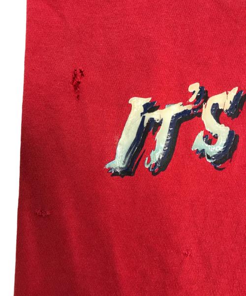 アニメーションTシャツ（アニメーションTシャツ）アニメーションTシャツ (アニメーションTシャツ) 90s 遊戯王(ユウギオウ) アニメーションTシャツ レッド サイズ:表記なしの古着・服飾アイテム