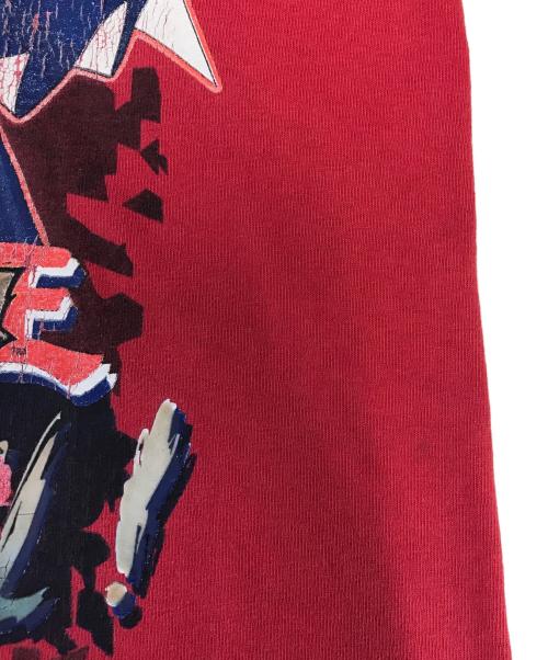 アニメーションTシャツ（アニメーションTシャツ）アニメーションTシャツ (アニメーションTシャツ) 90s 遊戯王(ユウギオウ) アニメーションTシャツ レッド サイズ:表記なしの古着・服飾アイテム