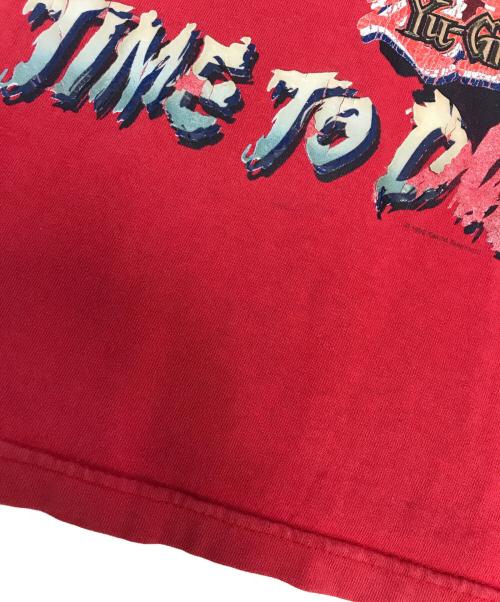 アニメーションTシャツ（アニメーションTシャツ）アニメーションTシャツ (アニメーションTシャツ) 90s 遊戯王(ユウギオウ) アニメーションTシャツ レッド サイズ:表記なしの古着・服飾アイテム