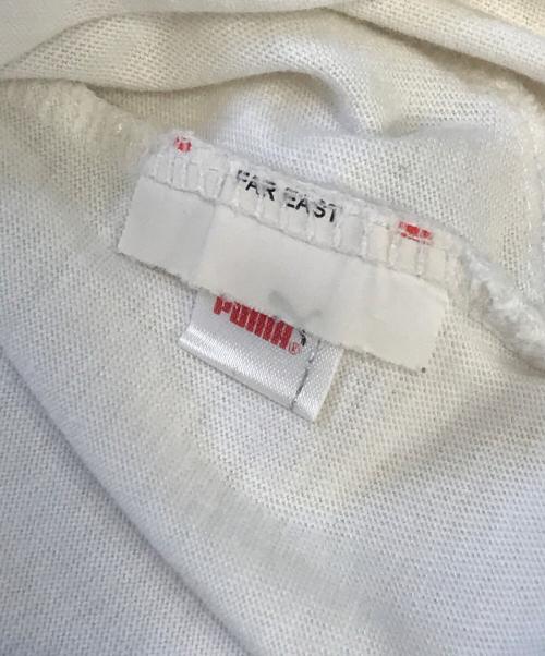 PUMA（プーマ）PUMA (プーマ) hussein chalayan (フセインチャラヤン) Tシャツ ホワイト サイズ:Lの古着・服飾アイテム