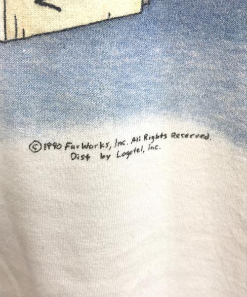 TULTEX（タルテックス）TULTEX (タルテックス)  90s the far side(ザファーサイド)アートTシャツ ホワイト サイズ:2XLの古着・服飾アイテム