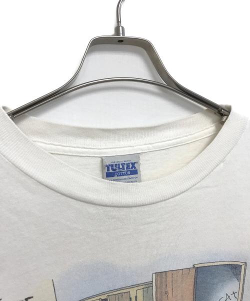TULTEX（タルテックス）TULTEX (タルテックス)  90s the far side(ザファーサイド)アートTシャツ ホワイト サイズ:2XLの古着・服飾アイテム