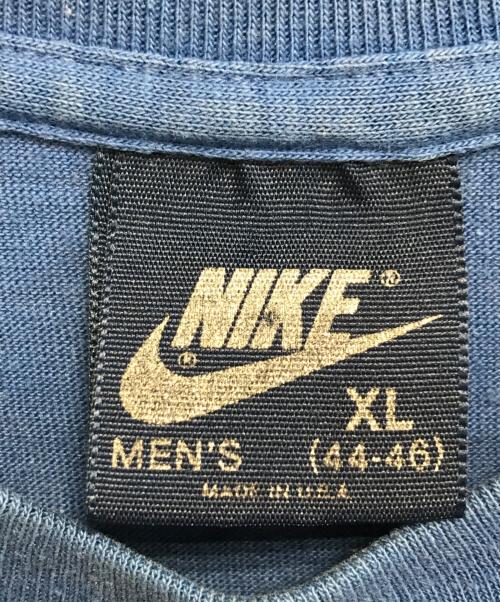 NIKE（ナイキ）NIKE (ナイキ) ロゴTシャツ ブルー サイズ:XLの古着・服飾アイテム