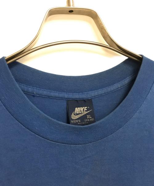 NIKE（ナイキ）NIKE (ナイキ) ロゴTシャツ ブルー サイズ:XLの古着・服飾アイテム