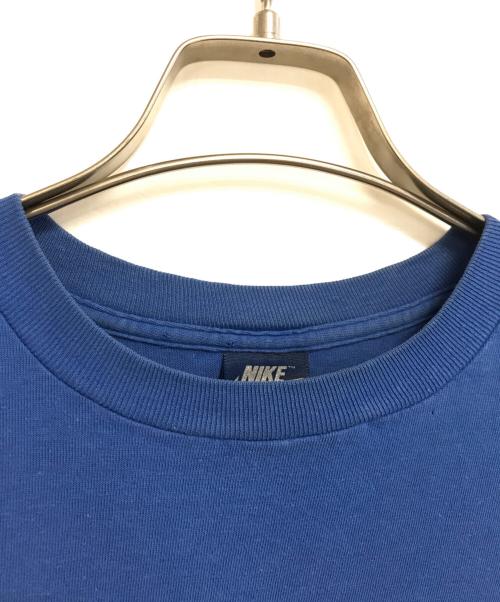 NIKE（ナイキ）NIKE (ナイキ) ロングスリーブカットソー ブルー サイズ:Mの古着・服飾アイテム