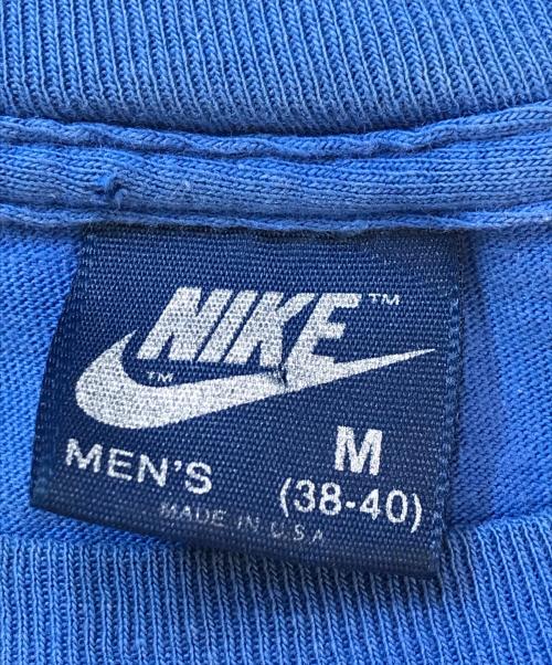 NIKE（ナイキ）NIKE (ナイキ) ロングスリーブカットソー ブルー サイズ:Mの古着・服飾アイテム