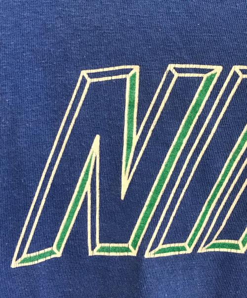 NIKE（ナイキ）NIKE (ナイキ) ロングスリーブカットソー ブルー サイズ:Mの古着・服飾アイテム
