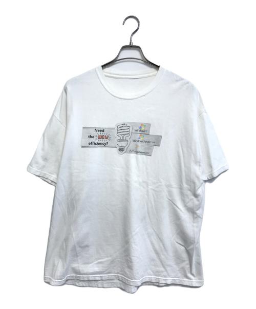 VINTAGE（ヴィンテージ）VINTAGE (ヴィンテージ) 企業プリントTシャツ ホワイト サイズ:表記なしの古着・服飾アイテム
