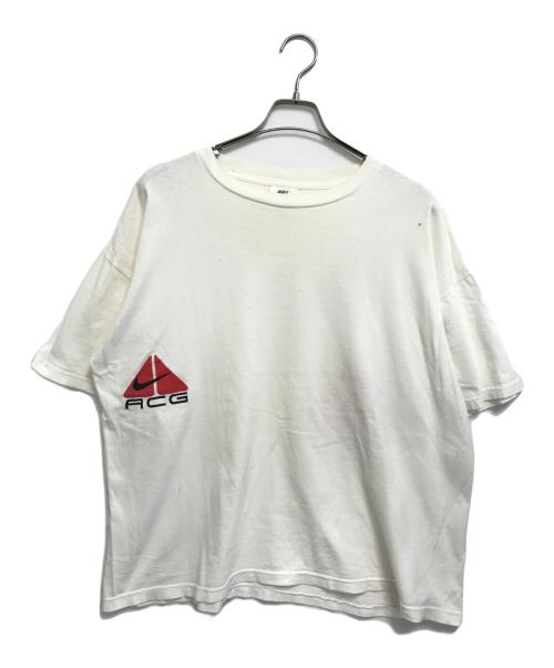 NIKE（ナイキ）NIKE (ナイキ) ACGプリントTシャツ ホワイト サイズ:Mの古着・服飾アイテム