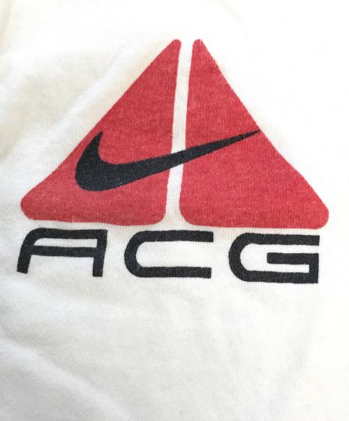 NIKE（ナイキ）NIKE (ナイキ) ACGプリントTシャツ ホワイト サイズ:Mの古着・服飾アイテム