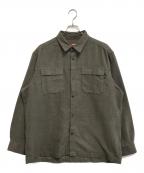 stussyステューシー）の古着「シャツジャケット」｜オリーブ