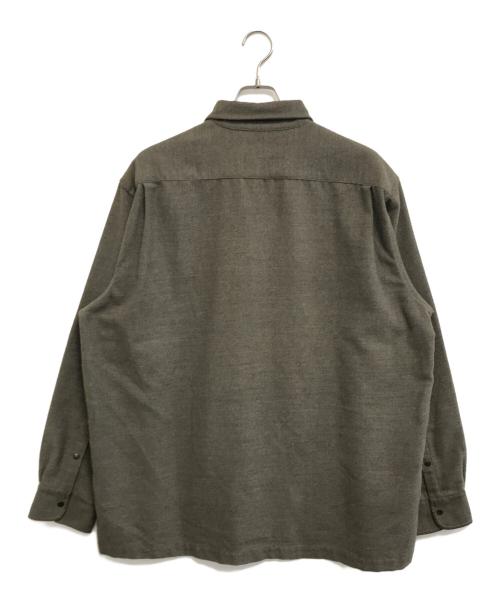 stussy（ステューシー）stussy (ステューシー) シャツジャケット オリーブ サイズ:XLの古着・服飾アイテム