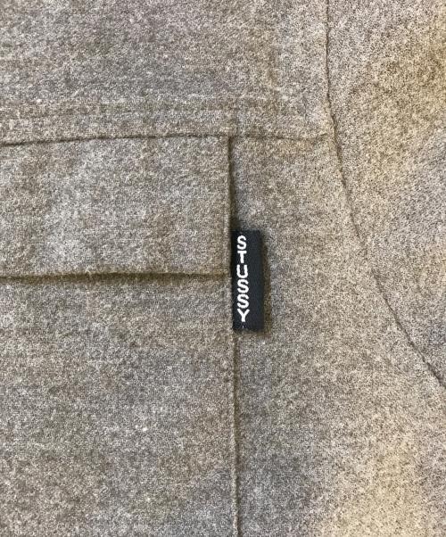 stussy（ステューシー）stussy (ステューシー) シャツジャケット オリーブ サイズ:XLの古着・服飾アイテム