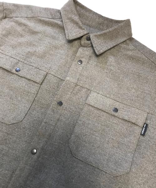 stussy（ステューシー）stussy (ステューシー) シャツジャケット オリーブ サイズ:XLの古着・服飾アイテム