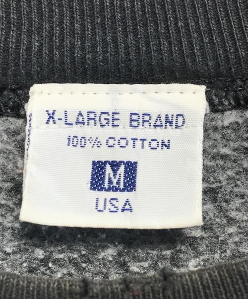 X-LARGE（エクストララージ）X-LARGE (エクストララージ) ロゴスウェット ブラック サイズ:Mの古着・服飾アイテム