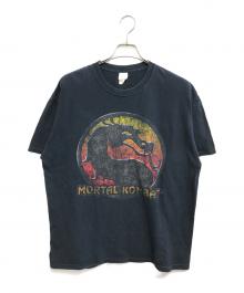 VINTAGE（ヴィンテージ）の古着「 MORTAL KOMBAT(モータルコンバット)プリントTシャツ」｜ブラック