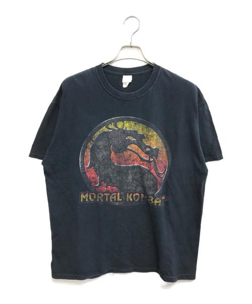 VINTAGE（ヴィンテージ）VINTAGE (ヴィンテージ)  MORTAL KOMBAT(モータルコンバット)プリントTシャツ ブラック サイズ:表記なしの古着・服飾アイテム