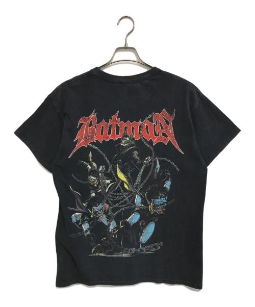 アニメーションTシャツ（アニメーションTシャツ）アニメーションTシャツ (アニメーションTシャツ) 00s BAT MAN(バットマン) アメコミプリントTシャツ ブラック サイズ:MEDIUMの古着・服飾アイテム
