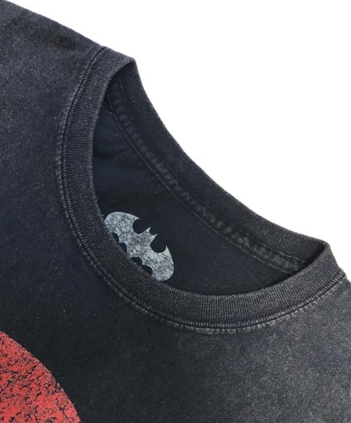 アニメーションTシャツ（アニメーションTシャツ）アニメーションTシャツ (アニメーションTシャツ) 00s BAT MAN(バットマン) アメコミプリントTシャツ ブラック サイズ:MEDIUMの古着・服飾アイテム