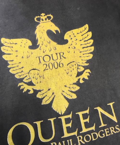 バンドTシャツ（バンドTシャツ）バンドTシャツ (バンドTシャツ) 00s QUEEN(クイーン) バンドTシャツ ブラック サイズ:XLの古着・服飾アイテム