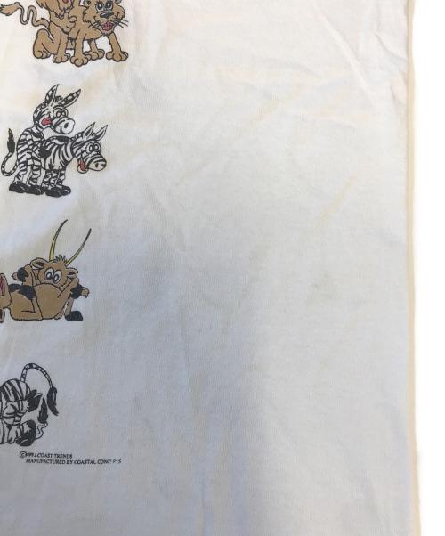 VINTAGE（ヴィンテージ）VINTAGE (ヴィンテージ) 四十八手プリントTシャツ ホワイト サイズ:XLの古着・服飾アイテム