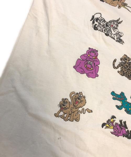 VINTAGE（ヴィンテージ）VINTAGE (ヴィンテージ) 四十八手プリントTシャツ ホワイト サイズ:XLの古着・服飾アイテム