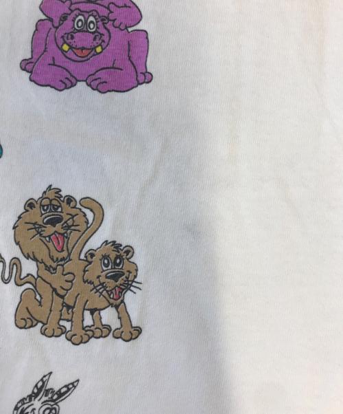 VINTAGE（ヴィンテージ）VINTAGE (ヴィンテージ) 四十八手プリントTシャツ ホワイト サイズ:XLの古着・服飾アイテム