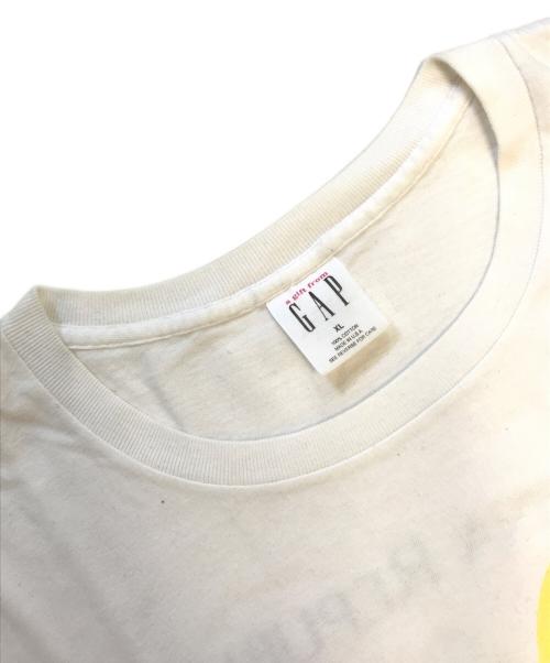 GAP（ギャップ）GAP (ギャップ) BANANA REPUBLIC (バナナリパブリック) プリントTシャツ ホワイト サイズ:XLの古着・服飾アイテム