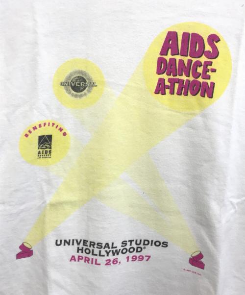 GAP（ギャップ）GAP (ギャップ) BANANA REPUBLIC (バナナリパブリック) プリントTシャツ ホワイト サイズ:XLの古着・服飾アイテム