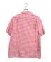 POLO RALPH LAUREN (ポロ・ラルフローレン) ギンガムチェックオープンカラーシャツ ピンク サイズ:XL：14000円