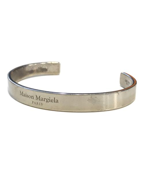 Maison Margiela（メゾンマルジェラ）Maison Margiela (メゾンマルジェラ) ロゴカフブブレスレット シルバー サイズ:表記なしの古着・服飾アイテム