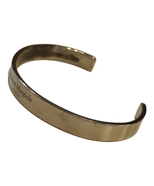 Maison Margiela（メゾンマルジェラ）Maison Margiela (メゾンマルジェラ) ロゴカフブブレスレット シルバー サイズ:表記なしの古着・服飾アイテム