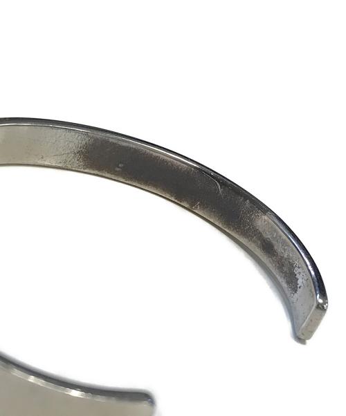 Maison Margiela（メゾンマルジェラ）Maison Margiela (メゾンマルジェラ) ロゴカフブブレスレット シルバー サイズ:表記なしの古着・服飾アイテム